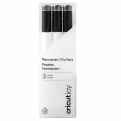 Cricut Joy™ Permanent Markers 1.0 Mm, Black (3 Ct)