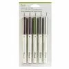 Cricut Gel Pen Set, Metallic Dark Petals (5 Ct)