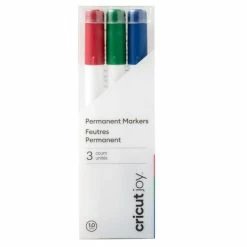 Cricut Joy™ Permanent Markers 1.0 Mm, Red/Green/Blue (3 Ct)