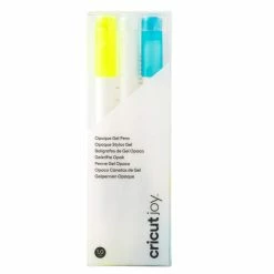 Cricut Joy™ Opaque Gel Pens 1.0 Mm, Yellow/White/Blue (3 Ct)