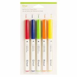 Cricut Gel Pen Set, Fingerpaint (5 Ct)