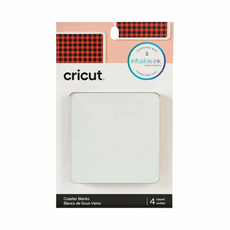 Cricut Coaster Blank, Square 3 Cricut Coaster Blank, Square