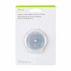 Cricut 45 Mm Rotary Blade Refill, 3 Replacement Blades