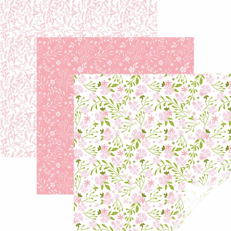 Cricut Patterned Iron -On™ Sampler, In Bloom Pink 3 Cricut Patterned Iron -On™ Sampler, In Bloom Pink