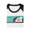Cricut Unisex Adult T-Shirt Blank, Raglan In Black/White