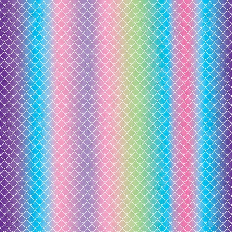 Cricut Infusible Ink™ Transfer Sheet Patterns, Mermaid Rainbow 5 Cricut Infusible Ink™ Transfer Sheet Patterns, Mermaid Rainbow - Image 3