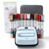 Cricut EasyPress™ 3, 9" X 9" + Essentials Iron-On Bundle