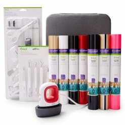 Cricut EasyPress Mini™, Raspberry + Everything Iron -On Bundle