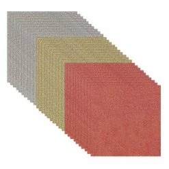 Cricut Bulk Glitter Iron-On Bundle, Red, Gold & Silver