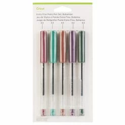 Cricut Extra Fine Point Pen Set, Bohemian (5 Ct.)