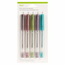 Cricut Glitter Gel Pen Set, Mermaid (5 Ct)