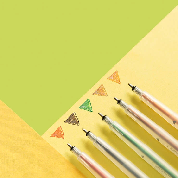 Cricut Glitter Gel Pen Set, Fiesta (5 Ct) 4 Cricut Glitter Gel Pen Set, Fiesta (5 Ct) - Image 2