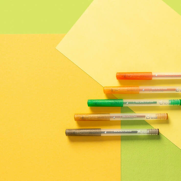 Cricut Glitter Gel Pen Set, Fiesta (5 Ct) 5 Cricut Glitter Gel Pen Set, Fiesta (5 Ct) - Image 3