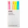 Cricut Opaque Gel Pens 1.0 Mm, Pink/White/Orange/Yellow/Blue (5 Ct)