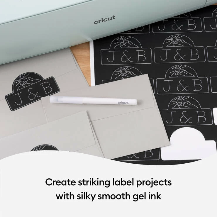 Cricut Opaque Gel Pens 1.0 Mm, Pink/White/Orange/Yellow/Blue (5 Ct) 6 Cricut Opaque Gel Pens 1.0 Mm, Pink/White/Orange/Yellow/Blue (5 Ct) - Image 4